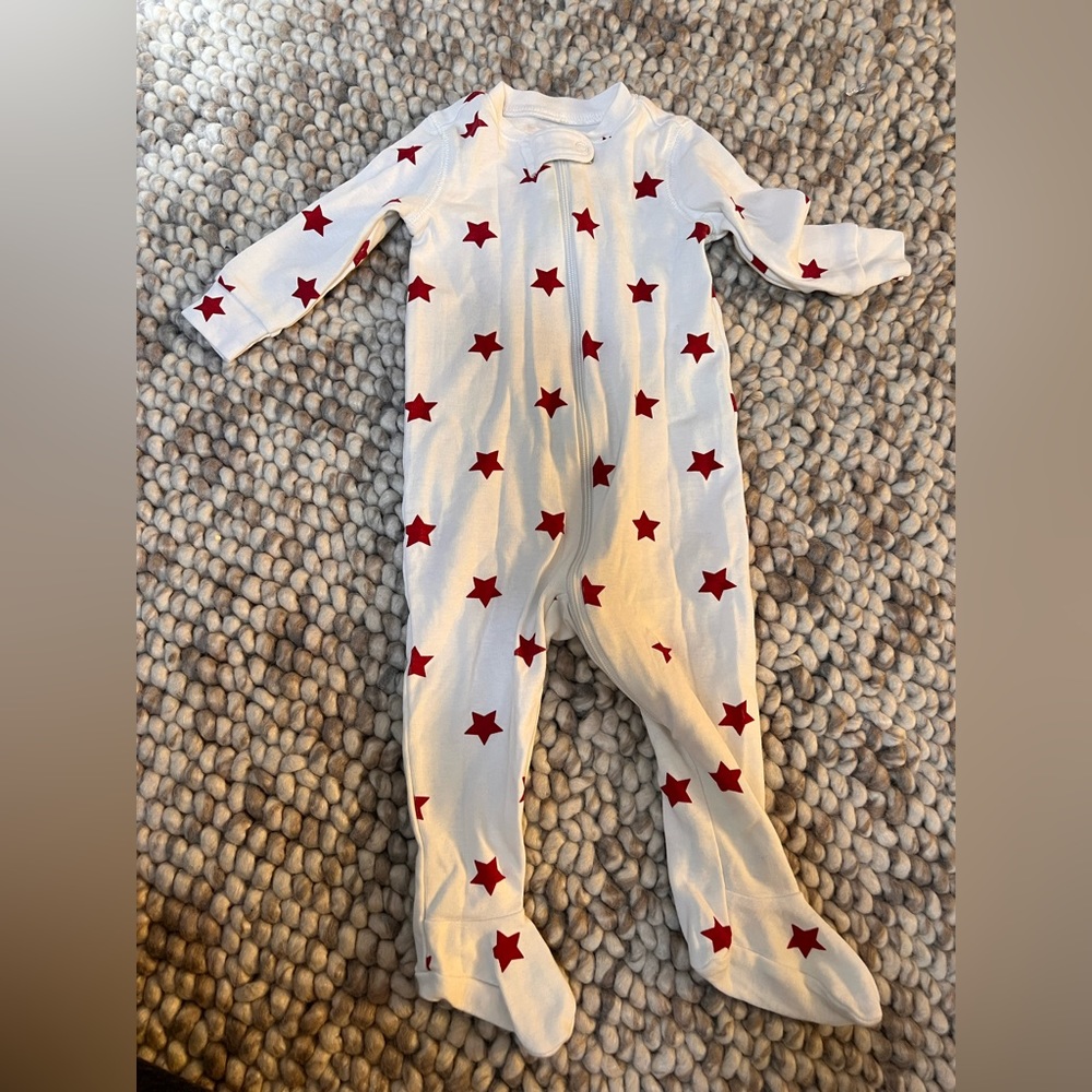 Primary Footie Pajamas - 3-6 months